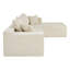 Canapé 2 pièces sans assemblage avec coussin Bonust Kustas-73553549