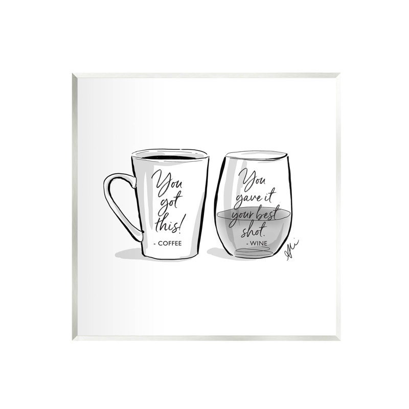 «Drôle de café et de vin» par Alison Petrie