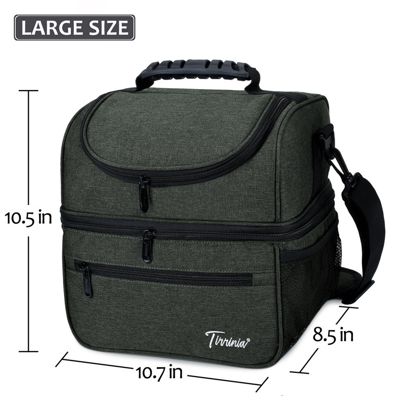 Sac à repas Tirrinia 13L / 20, Gris anthracite