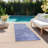 Nikkie Washable Abstract Indoor / Outdoor Rug-2032356976
