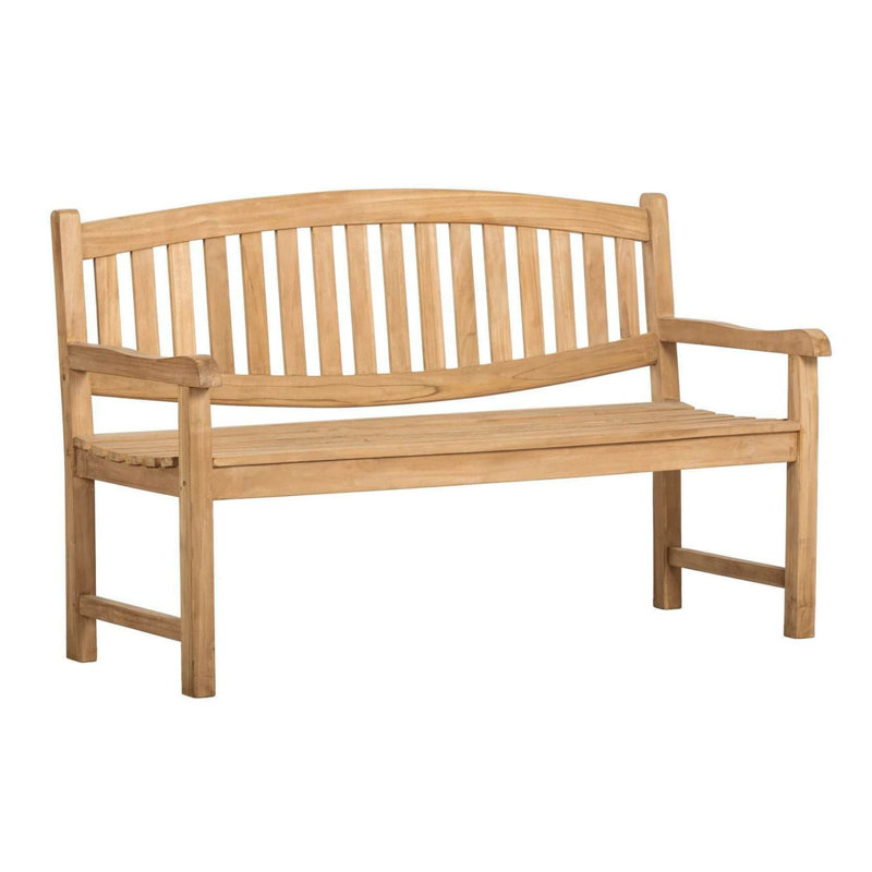 Banc de jardin en bois, H 36 po x l 60 po x P 28 po