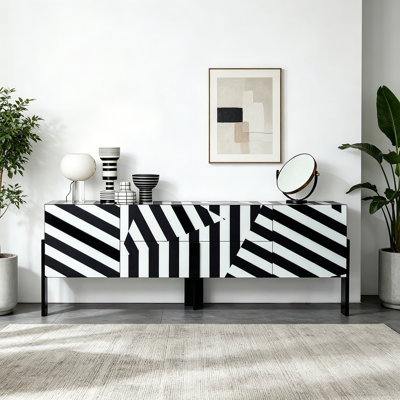 Italian-style Light Luxury Creative TV Cabinet