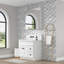 Pharmacie pour salle de bain avec cadre à miroir biseauté l 48 po x H 36 po-1757195143