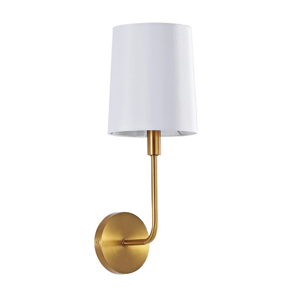 Pair of Mid-Century Brass Lamps with Navy Parchment Shades – Love After Love