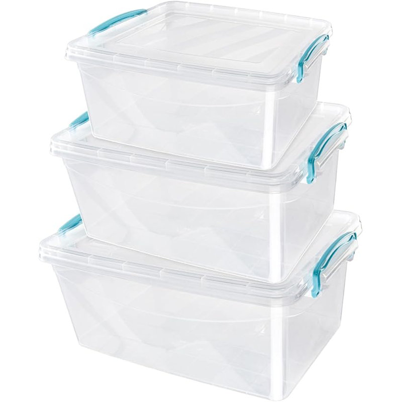 Rebrilliant Plastic Decorative Bin, 17.2cm H x 28cm W x 43cm D