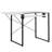 Sew Ready Dart Multipurpose Sewing Table Workstation w/ Folding Top, Black/White-131075913