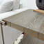 Moderne 3 tables, graphite vieilli, bois franc massif et métal, 2 tables basses pour le salon contemporain massif, 1 structure en métal-1735676100