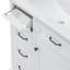 Meuble-lavabo 36 po avec plateau en céramique, 4 tiroirs et armoire-115697303