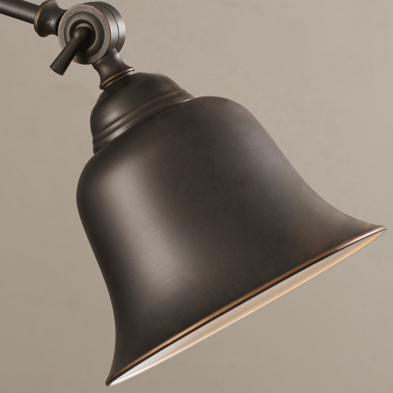 Totham 54.25'' Bronzed Task Floor Lamp