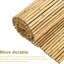 Rouleau de clôture en bambou naturel 4 pi x 6 pi-136085293