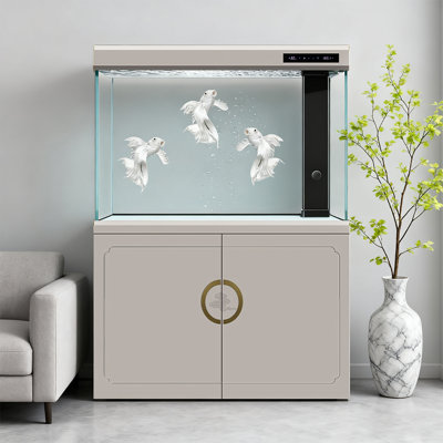 Intelligent Control Large Bottom-Filtered Ultra-Clear Aquarium Tank