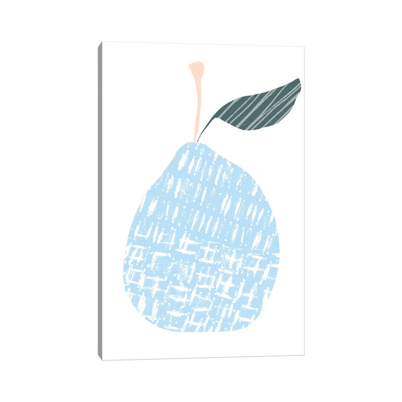 Cut Paper Fruit IV by June Erica Vess - Wrapped Canvas Gallery-Wrapped Canvas Giclée, 30.48cm H x 20.32cm W