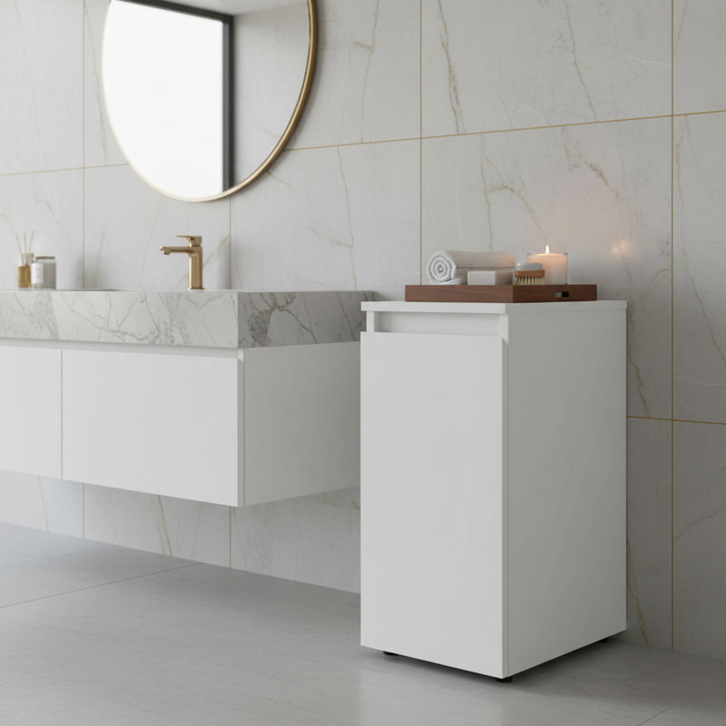 Armoire de rangement blanche 24 tiroirs à un tiroir 24 po