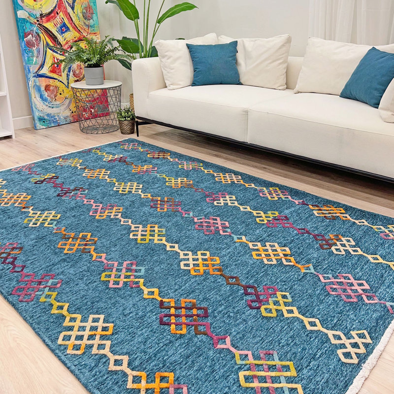 Tapis de salle à manger Alfa, Tapis de couloir 2 pi 6 po x 4 pi 9 po