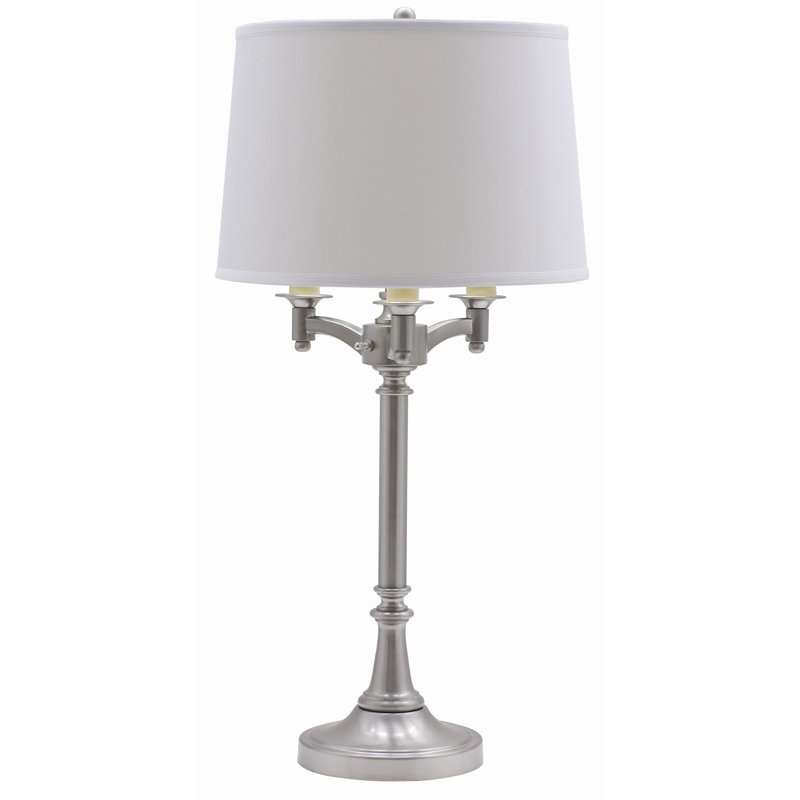 Baril 31.75'' Nickel Traditional Floor Lamp