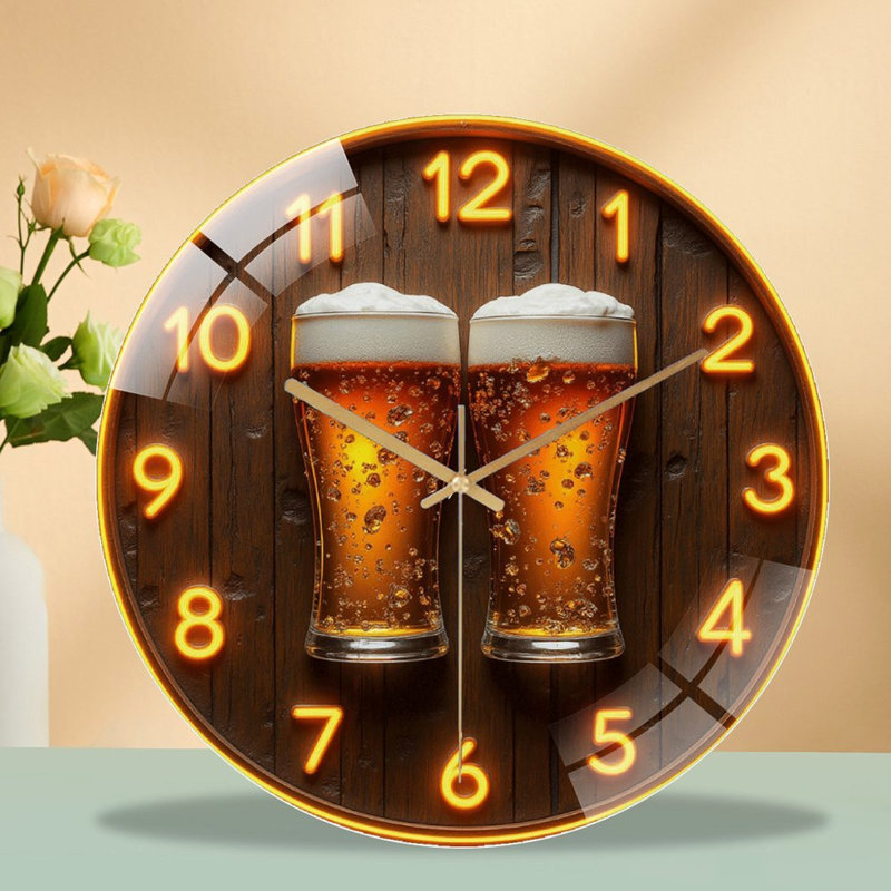Horloge murale 12 po