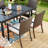 Argyri 8 - Person Patio Dining Set with Extendable Rectangular Table , Cushions Included