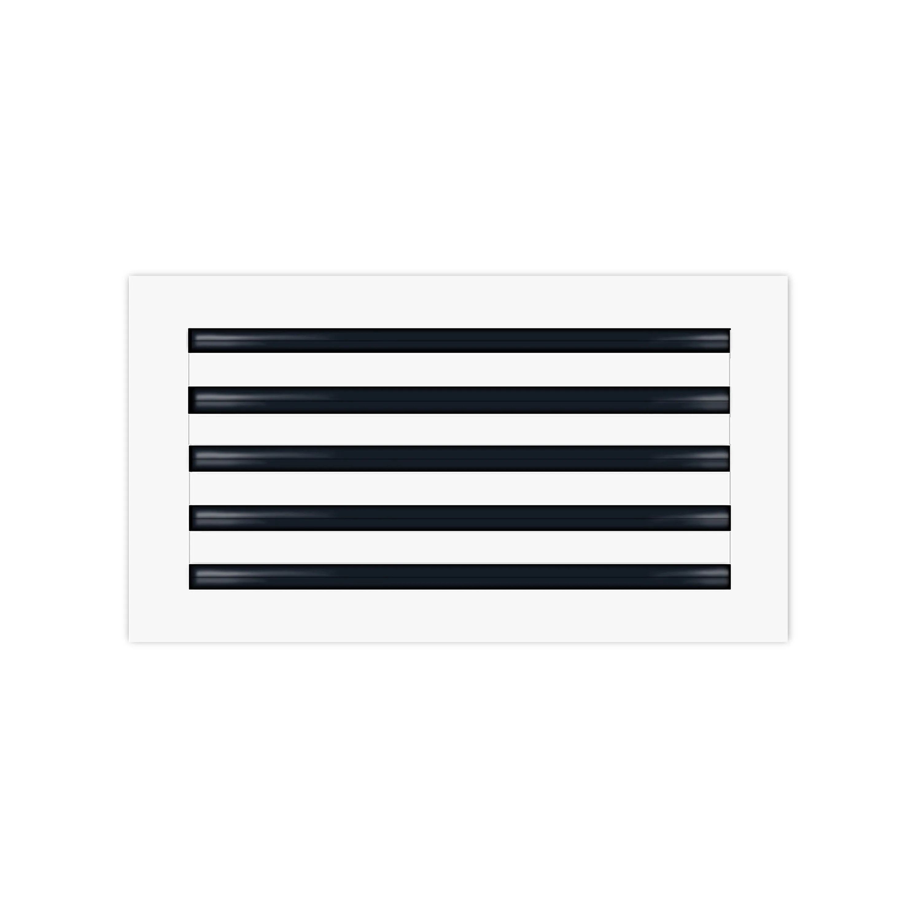BUILDMART - 10x10 Modern AC Vent Cover - Decorative Black Air Vent - Standard Linear Slot Diffuser - Register Grille For Ceiling, Walls & Floors - Texas Buildmart: Heating & Cooling - View #3