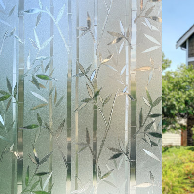 3D Bamboo Decorative Privacy Window Decal