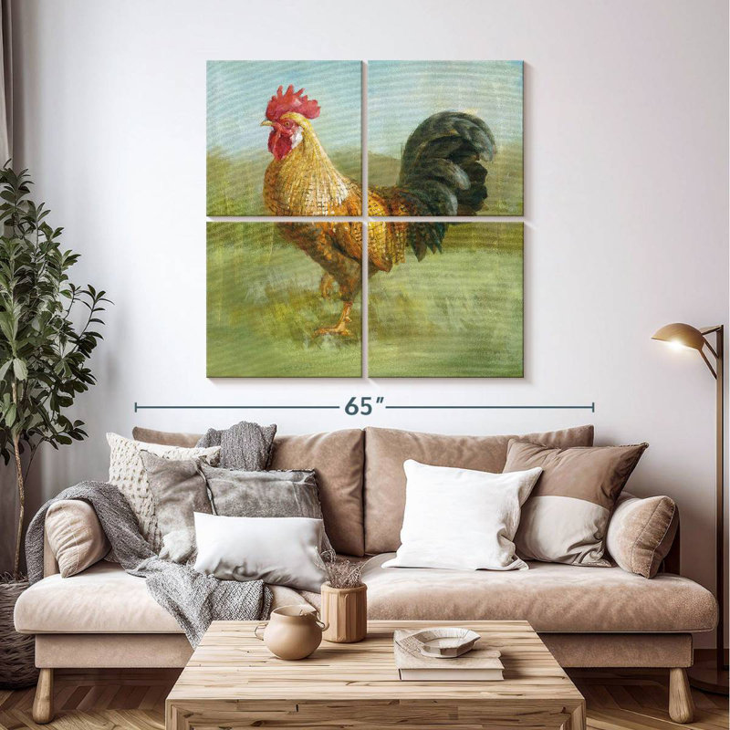 Brampt Noble Rooster II, 45" H x 45" W
