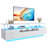 Tv Stand For Tvs Up To 70" With 6 Storage Drawers And Rgb Led Lights, Pu Finish Drawer-1835498040