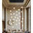 Lustre en cristal 26 lumières DEL à intensité variable-407899548