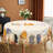 1pc Whisker Wonders Cute Cat Tablecloth - Round & Rectangle Table Cover With Cartoon Kittens & Flowers, Paw, Perfect Gift For Cat Lovers, Cat Gifts, Holiday Party, Wedding Ceremony, Kitchen Accessory, Indoor/Outdoor Use For Christmas, Thanksgiving-120108254