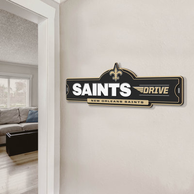 NFL New Orleans Saints Street Sign