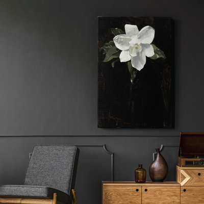 Impression florale rétro Cxxi sur toile