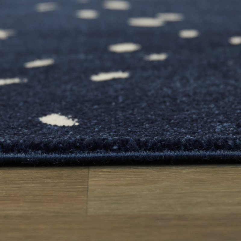 Rumley Power Loomed Area Rug , Round 5'3"
