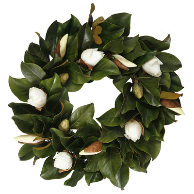 24" Magnolia Wreath