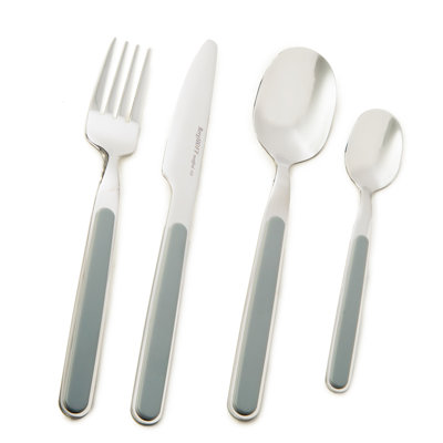 Ensemble de couverts BergHOFF Leo Balance en acier inoxydable 24 pièces, Moonmist