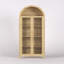 Freestanding Arch Display Cabinet with 3-Color Light Modes and Motion Sensor-960638445