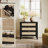 Pomodoro Boho-Inspired Rattan Nightstand With 3-Drawer-1079150072