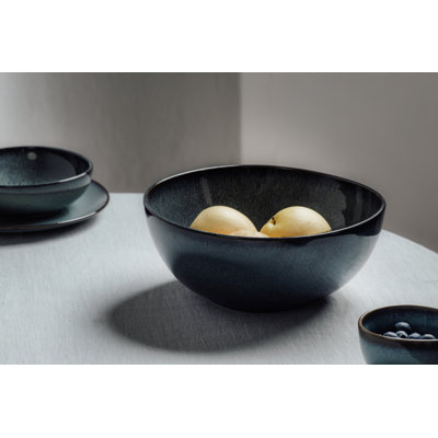 comme. Grand bol de service By Gris Villeroy & Boch Lave Gris