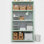 Étagère industrielle chic AR ARCE - rangement en acier fabriqué à la main avec une touche européenne pour la maison, la bibliothèque, l'école et le bureau par Ar Shelving