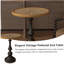 Table d'appoint en bois de style rétro avec table basse décorative de style champêtre de style français