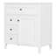 Meuble-lavabo blanc 30 po avec lavabo-543679671