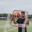 The Football Flick Essentias Hand Held Rebounder