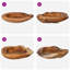 Solid Wood Decorative Bowl