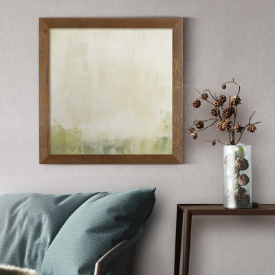 Olive horizon II, reproduction d’art sur toile encadrée