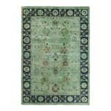 Overyed One-of-a-Kind Rectangle 6'2" X 8'10" Hand Knotted Area Rug
