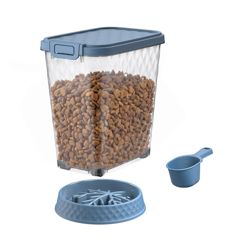 Contenant alimentaire 17,54 "H 8 gallons (bleu)