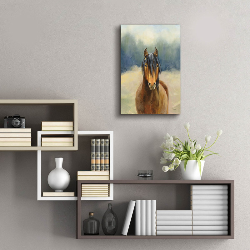«Spirit Of The West 1» par Julia Purinton, art mural acrylique, H 24 po x l 16 po x P 0,2 po