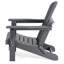 Chaise Adirondack pliante en plastique Hyginos-833321429