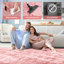Tapis moelleux en mousse à mémoire de forme avec envers antidérapant de 8 pi x 10 pi-686524560-686796608