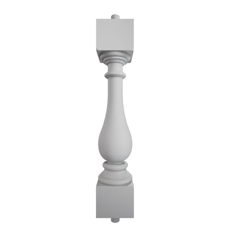 Balustre Fiberthane 700 Series, apprêté en usine, H 26 po x l 5 po x P 5 po