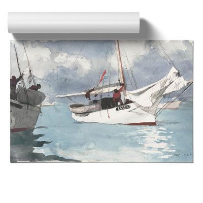 Fishing Boats by Winslow Homer - 1 Piece Painting