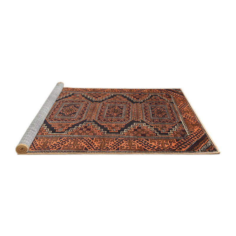 Oriental Indoor Rug, Round 5'