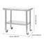 Table en acier inoxydable (seulement avec table basse)